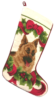 German Shepherd Christmas Stockings for Dog Lovers!