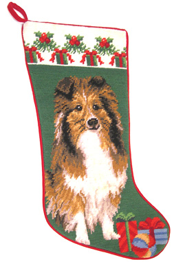 Shetland Sheepdog Christmas Stockings for Dog Lovers!