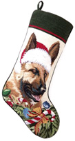 Needlepoint Dog Christmas Stockings