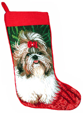 Shih Tzu Christmas Stockings for Dog Lovers!