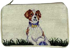 This elegant Jack Russell Terrier Cosmetic Case is perfect for carrying your cosmetics or loose change.